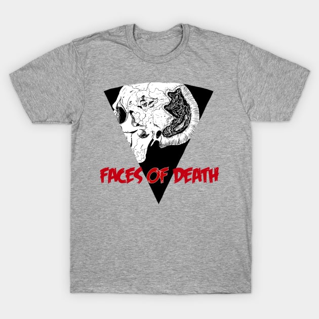 FACES OF DEATH T-Shirt by theanomalius_merch